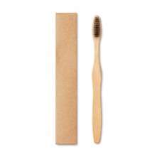 Bæredygtig tandbørste i bambus m. logo/tryk